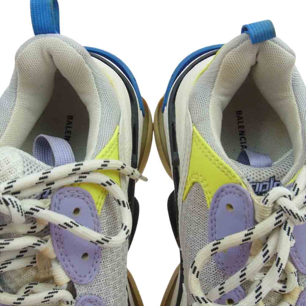 BALENCIAGA バレンシアガ 524039 TRIPLE S WOMEN トリプルS トリプルエス レディースモデル スニーカー マルチカラー系 25cm【中古】