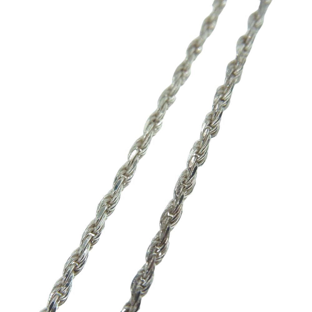 ロノ ハワイアンジュエリー フェザー ペンダントトップ ネックレス シルバー系【中古】