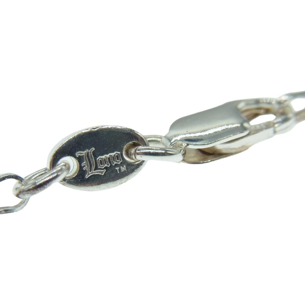 ロノ ハワイアンジュエリー フェザー ペンダントトップ ネックレス シルバー系【中古】