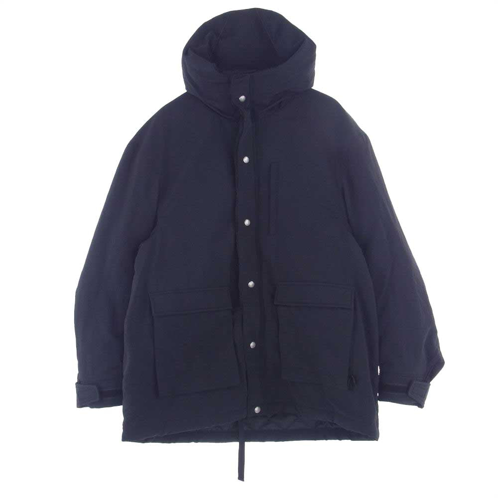 アール サーティーン Black Oversized Parka Coat マウンテン パーカー ジャケット ブラック系 S【中古】