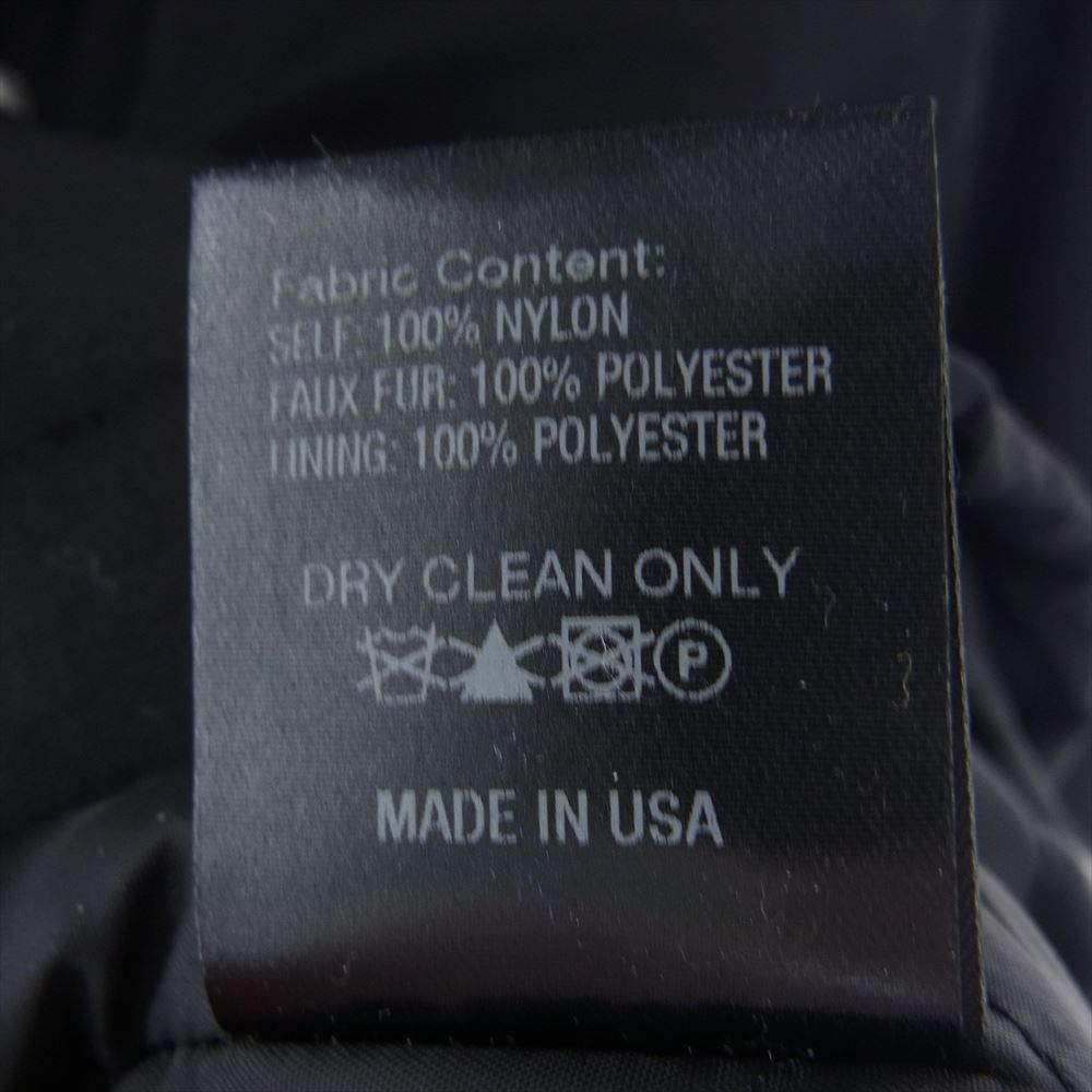 アール サーティーン Black Oversized Parka Coat マウンテン パーカー ジャケット ブラック系 S【中古】