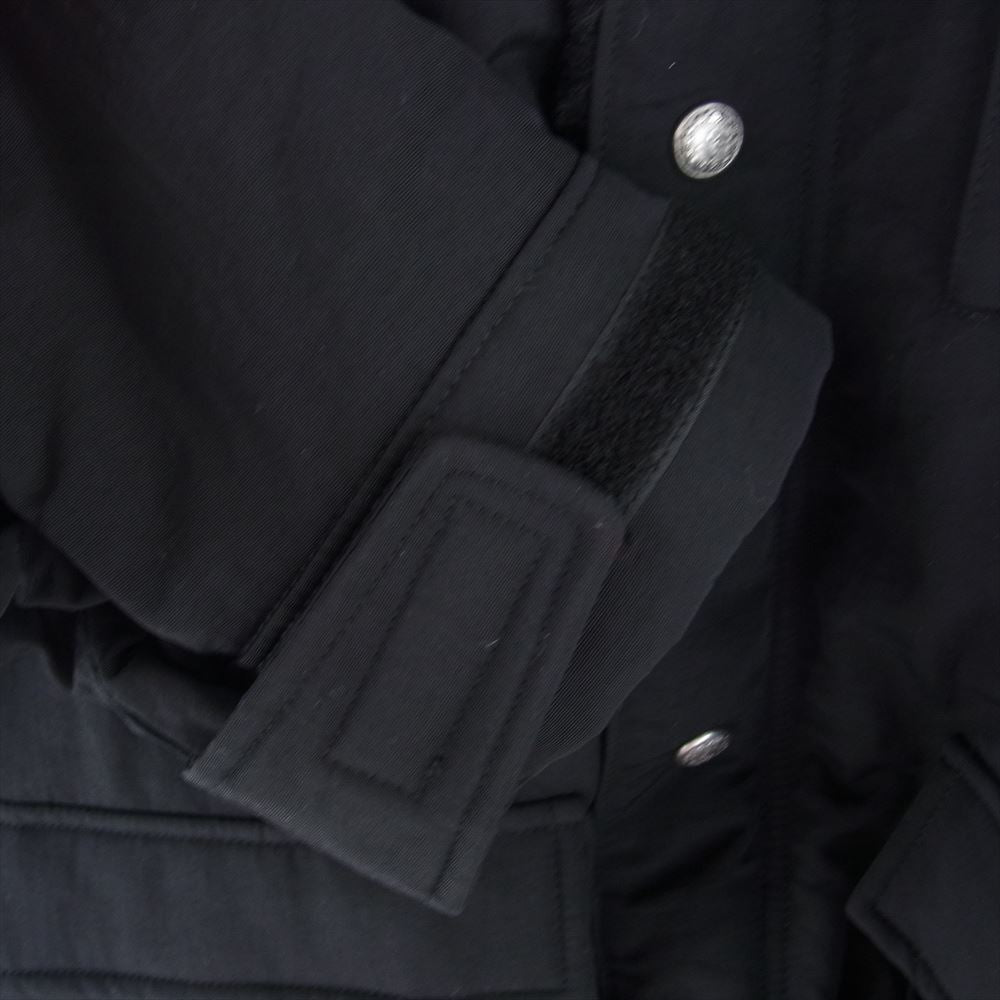 アール サーティーン Black Oversized Parka Coat マウンテン パーカー ジャケット ブラック系 S【中古】