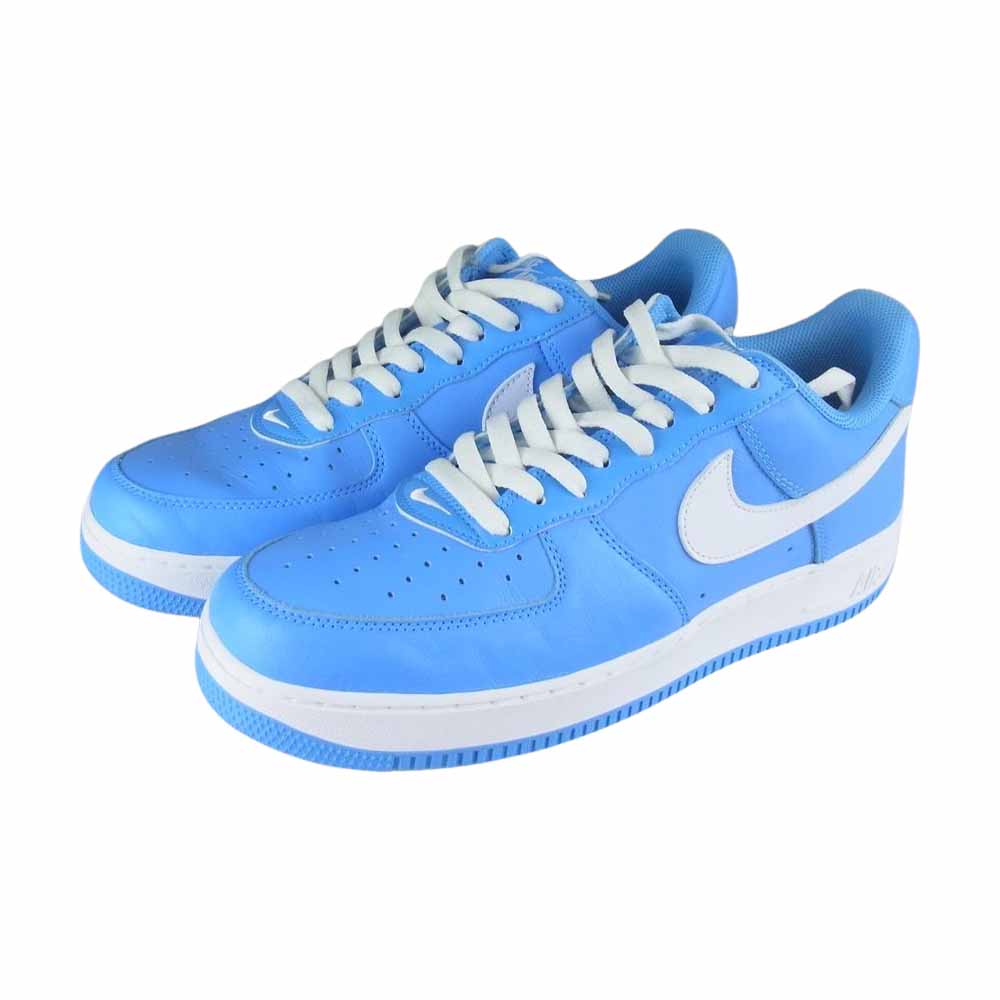 NIKE ナイキ DM0576-400 AIR FORCE 1 LOW RETRO UNIVERSITY BLUE エアフォース 1 ロー レトロ ユニバーシティ ブルー スニーカー ライトブルー系 29cm【中古】