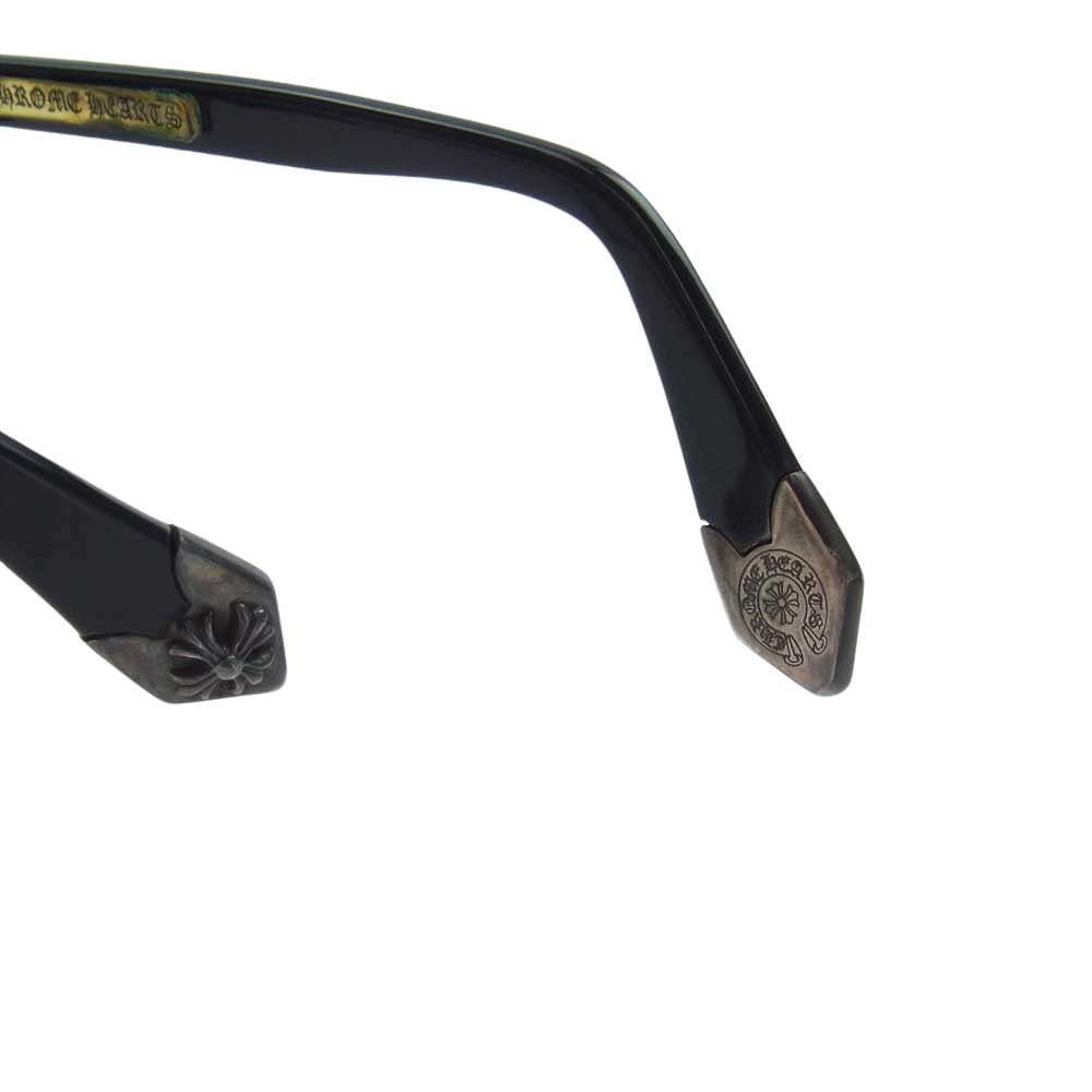 CHROME HEARTS クロムハーツ（原本有） EYE WEAR KEEPER 1 アイウェア キーパー 度入り 眼鏡 ブラック系【中古】