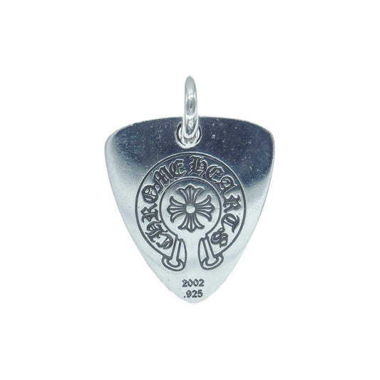 CHROME HEARTS クロムハーツ（原本無） GUITAR PICK ギターピック ペンダントトップ シルバー系【中古】