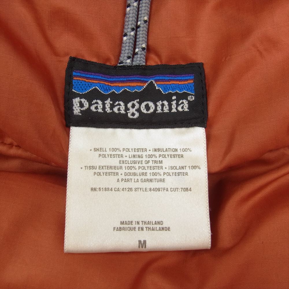 patagonia パタゴニア 03AW 84097 03年製 DAS PARKA ダス パーカー HOT LAVA ホットラヴァ 中綿 ジャケット オレンジ系 M【中古】