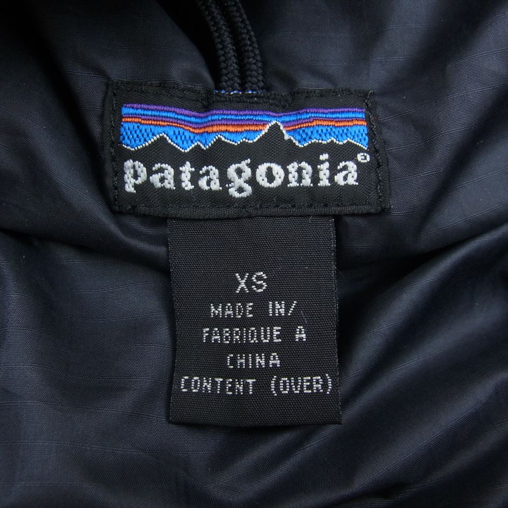 patagonia パタゴニア 02AW 84097 02年製 DAS PARKA ダス パーカ 中綿 ジャケット ブラック ブラック系 XS【中古】