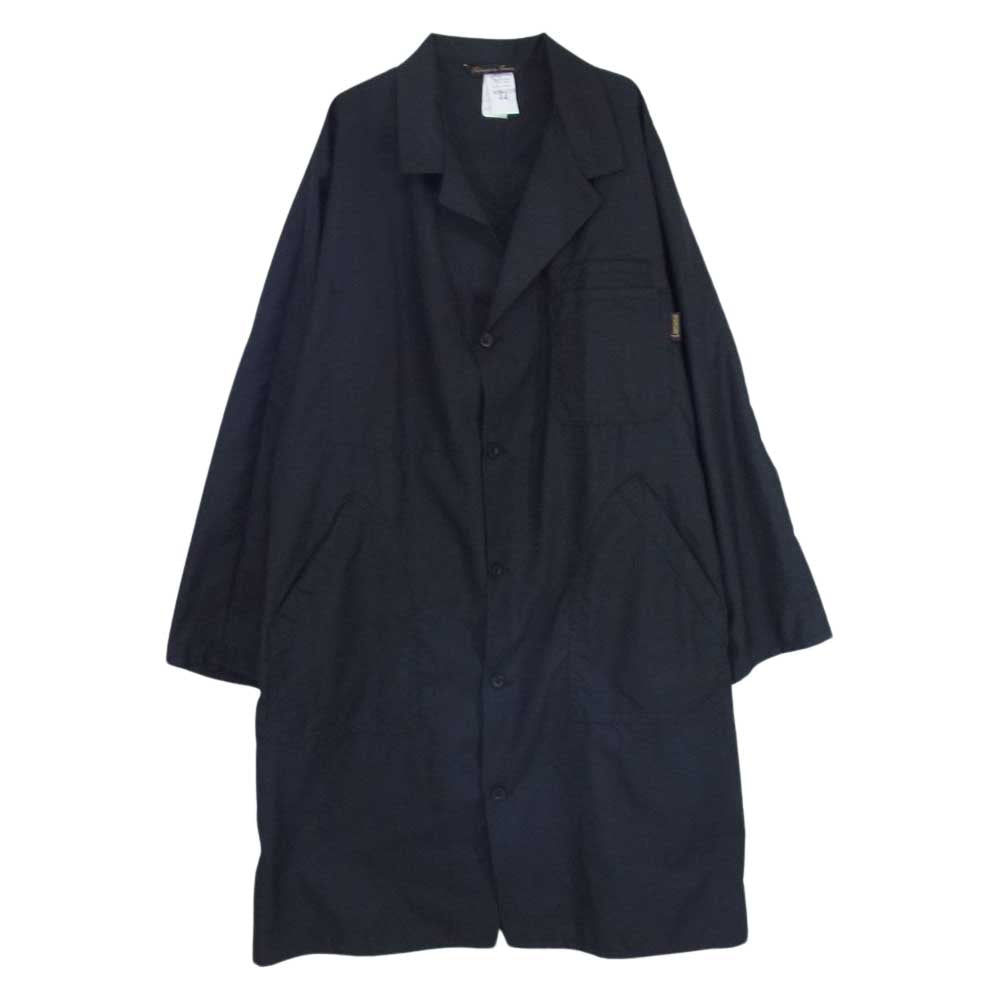 ル・ラブルール フランス製 ショップコート ワークコート ブラック系 44【中古】