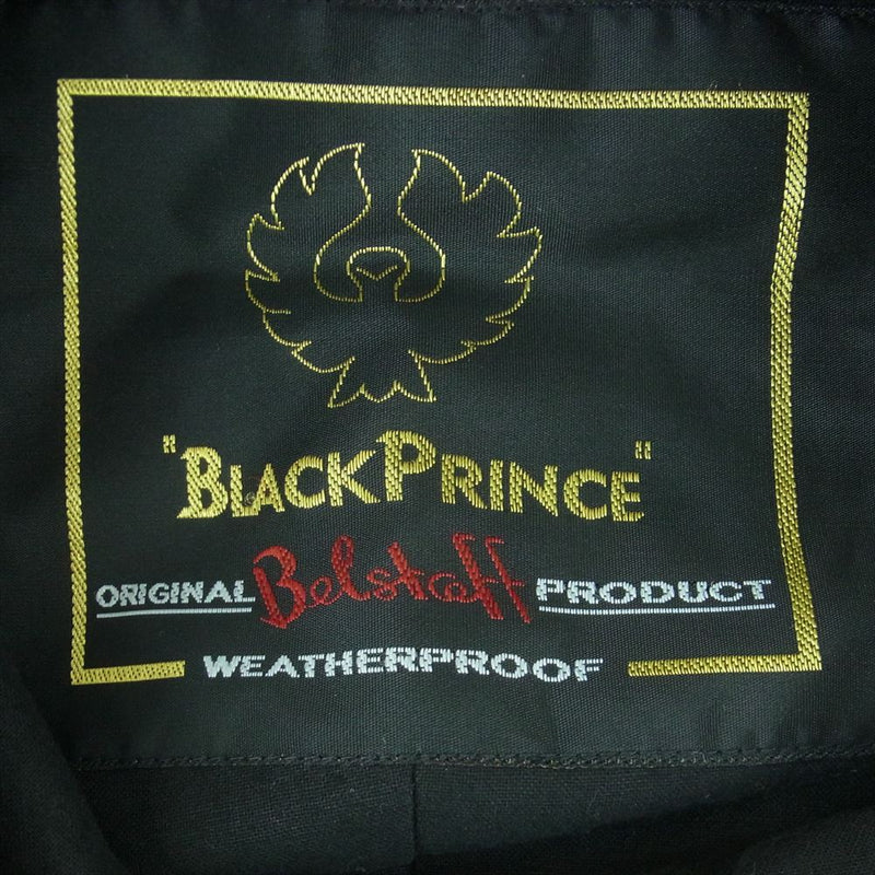 BELSTAFF ベルスタッフ BLACK PRINCE刺繍 デニム ワーク キャップ ブラック系 2【中古】