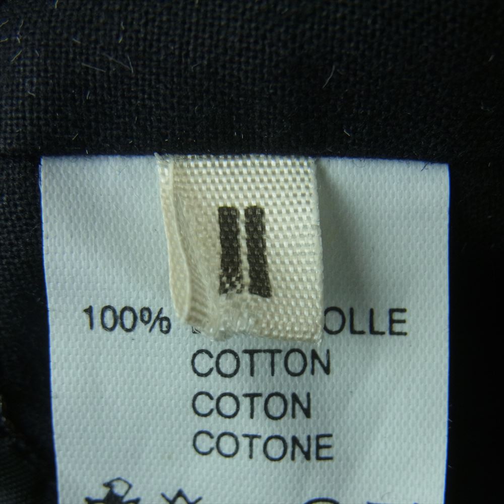 BELSTAFF ベルスタッフ BLACK PRINCE刺繍 デニム ワーク キャップ ブラック系 2【中古】