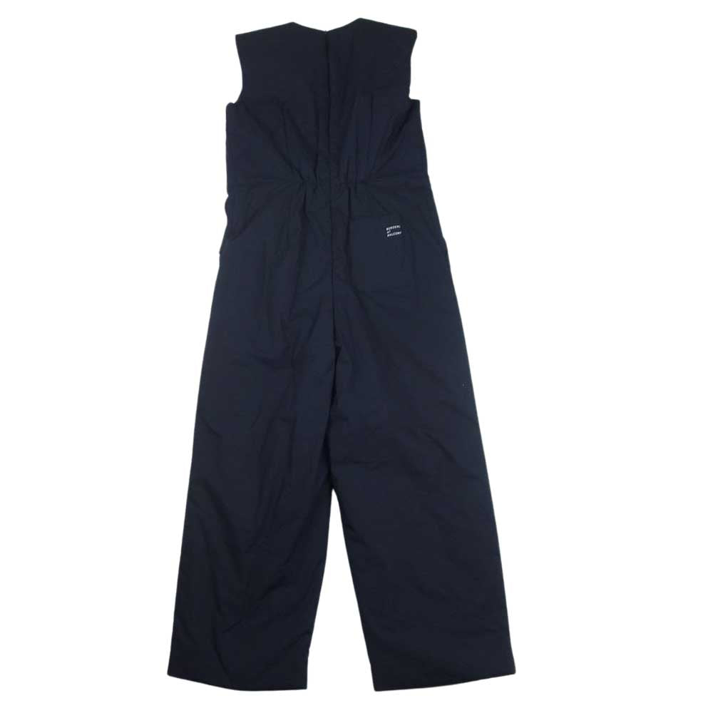 ボーダーズアットバルコニー BA2121-3R-01 PADDING JUMP SUITS パディング ジャンプ スーツ ノースリーブ 中綿 オールインワン ジャンプスーツ ネイビー系 36【極上美品】【中古】