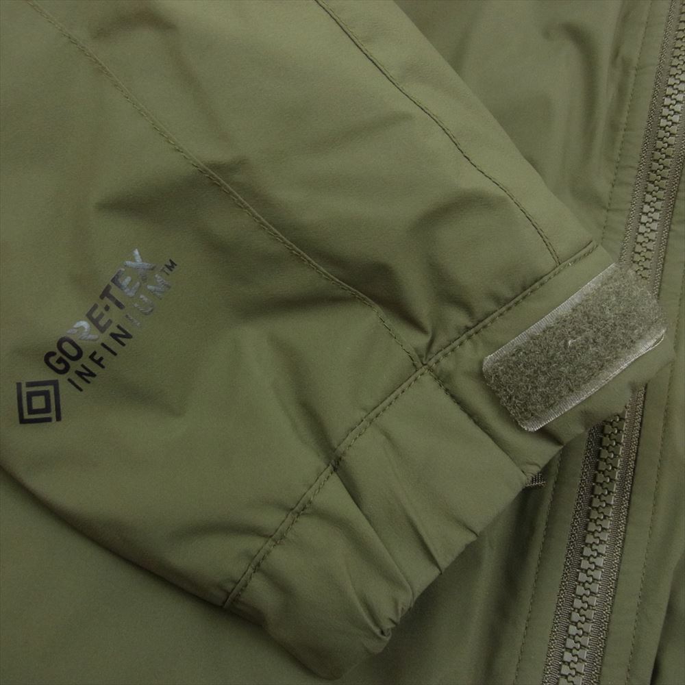 ダイワピア 21AW BJ-22121W SO NAKAMEGURO別注 TECH MIDDLER DOWN テック ミドル ジップアップ ダウンジャケット ダウンコート GORE-TEX カーキ系 M【中古】