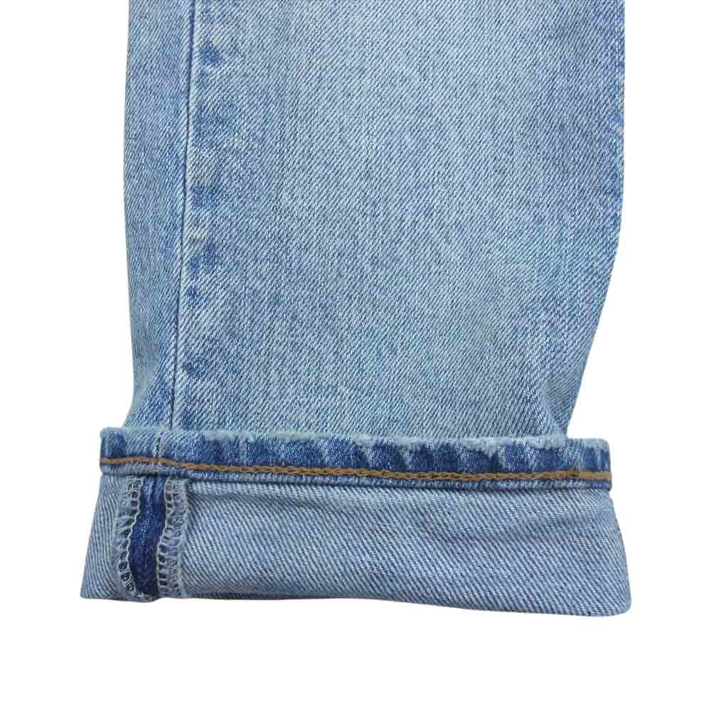 SAINT LAURENT サンローラン 527389 YJ507 クラッシュ加工 スキニー デニム パンツ インディゴブルー系 28【中古】