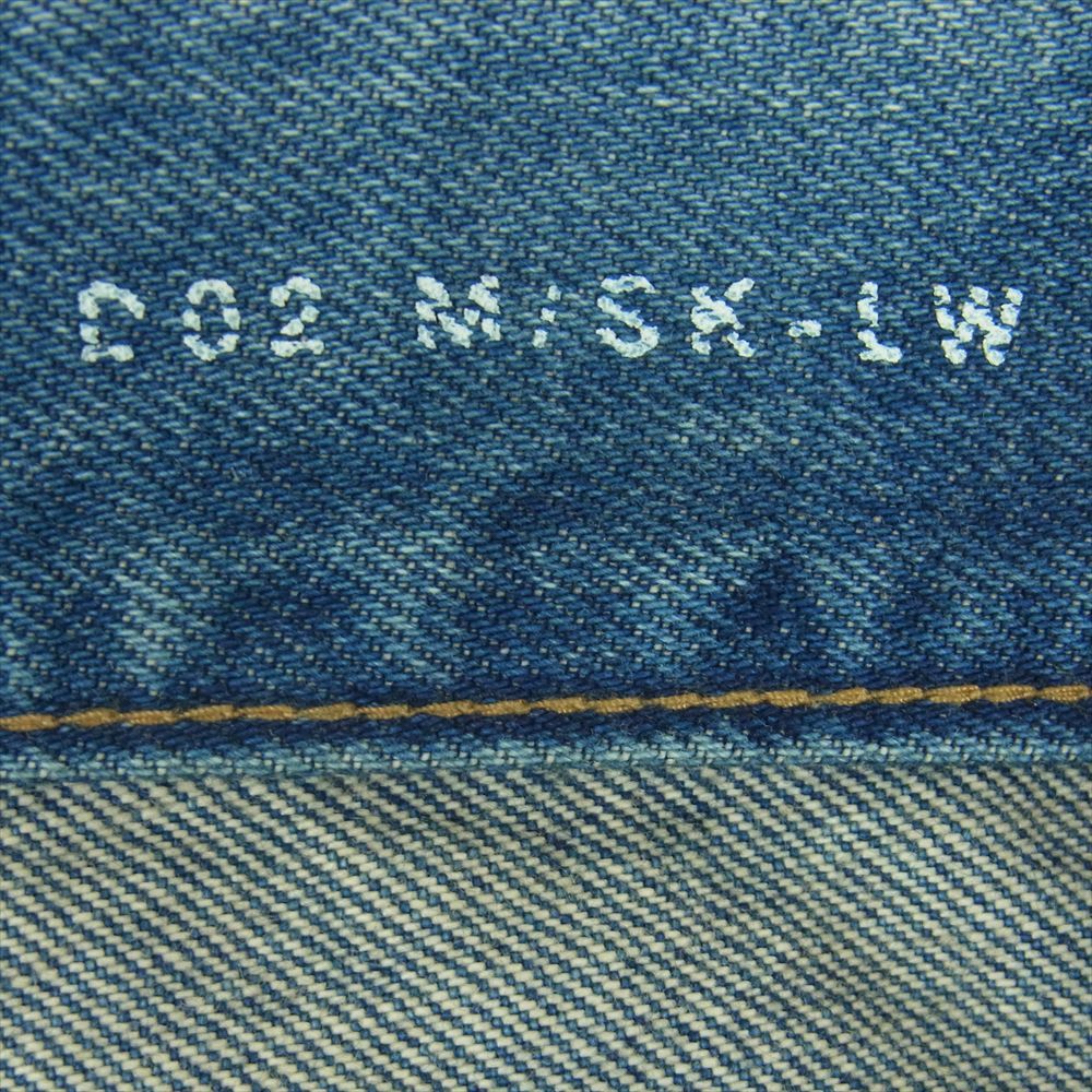 SAINT LAURENT サンローラン 484345 Y883L 国内正規品 スキニー デニム パンツ 日本製 インディゴブルー系 29【中古】