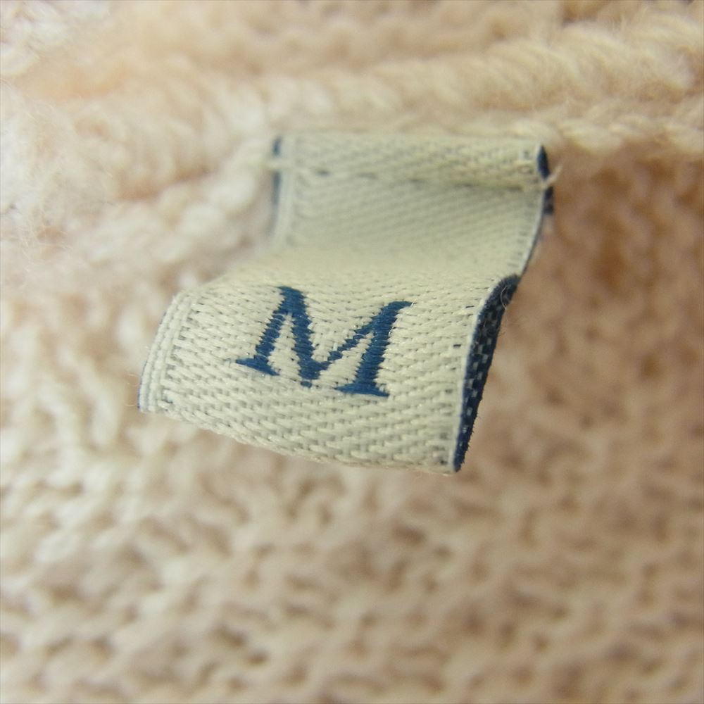 MONCLER モンクレール E20919044900 MAGLIONE TRICOT GIROCOLLO クルーネック ハイゲージ ニット 羊毛 オフホワイト系 M【中古】