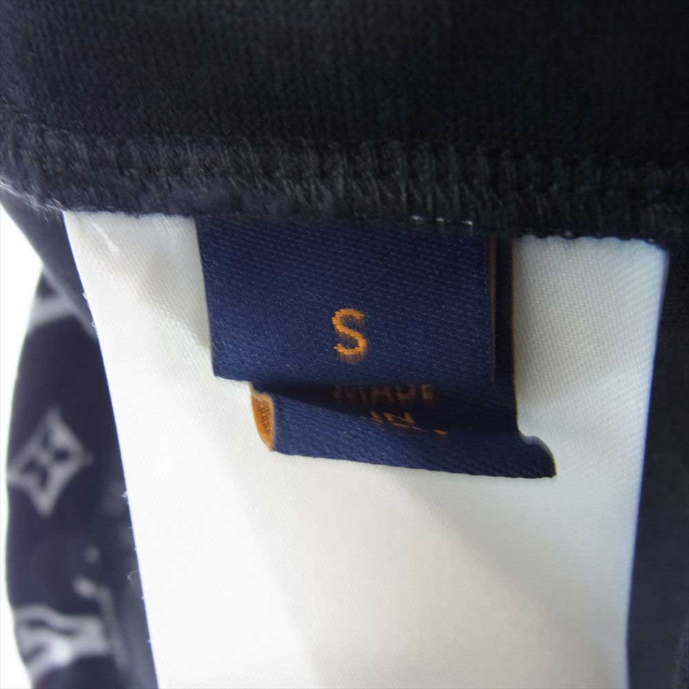 LOUIS VUITTON ルイ・ヴィトン 21SS RM211Q NPG HKY46W モノグラムグラディエント プリント Tシャツ ブラック系 S【中古】