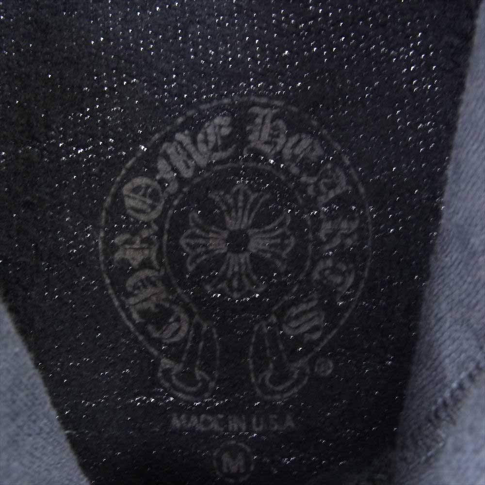 CHROME HEARTS クロムハーツ（原本無） 2212-304-4054 Multicolor Sleeve Logo Horseshoe Pullover マルチカラー スリーブロゴ ホースシュー プルオーバ― パーカー ブラック系 M【中古】