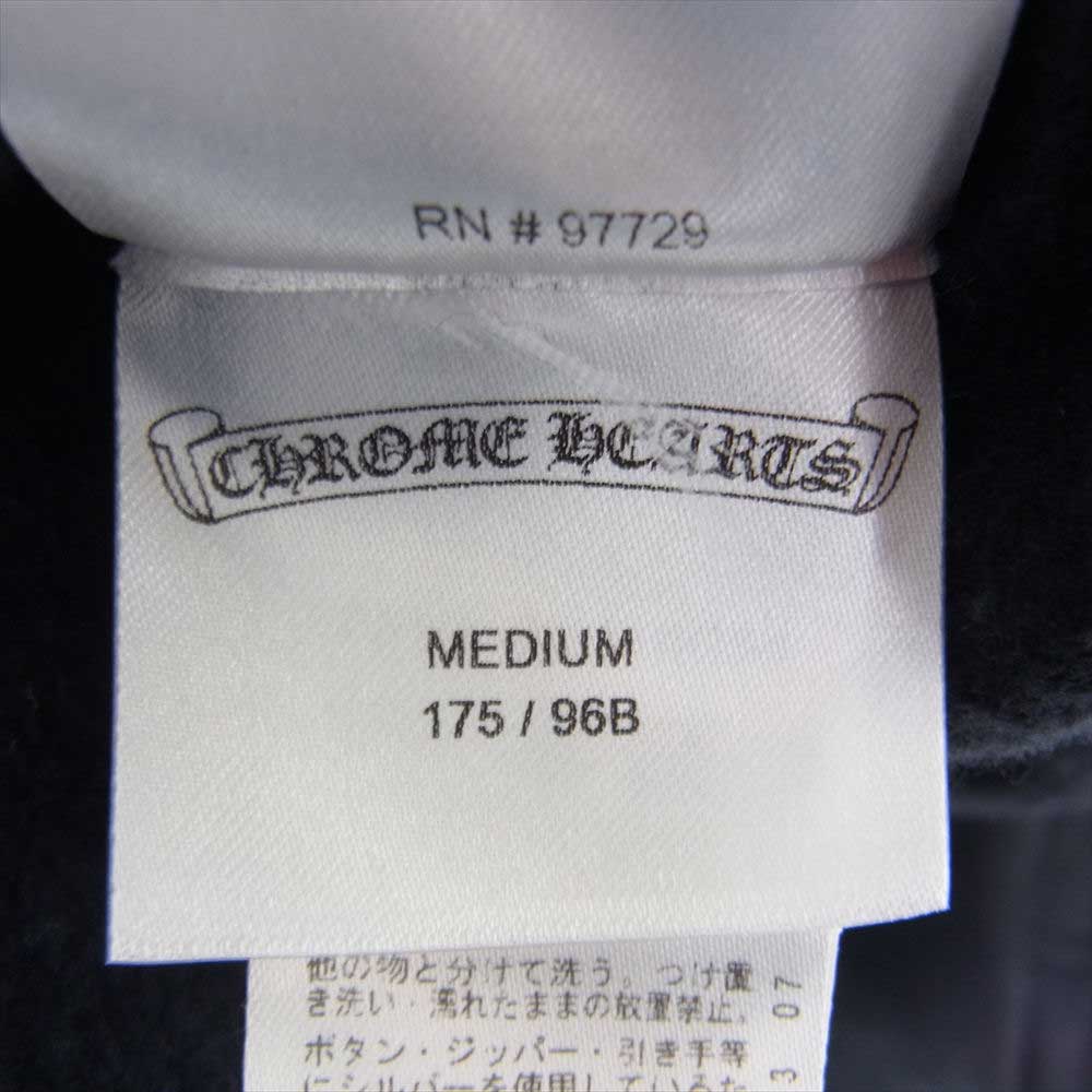 CHROME HEARTS クロムハーツ（原本無） 2212-304-4054 Multicolor Sleeve Logo Horseshoe Pullover マルチカラー スリーブロゴ ホースシュー プルオーバ― パーカー ブラック系 M【中古】