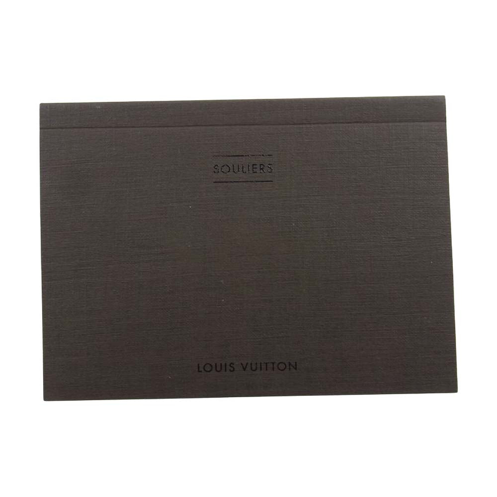 LOUIS VUITTON ルイ・ヴィトン ドライビング リボン エナメル シューズ  ブラック系 36【美品】【中古】