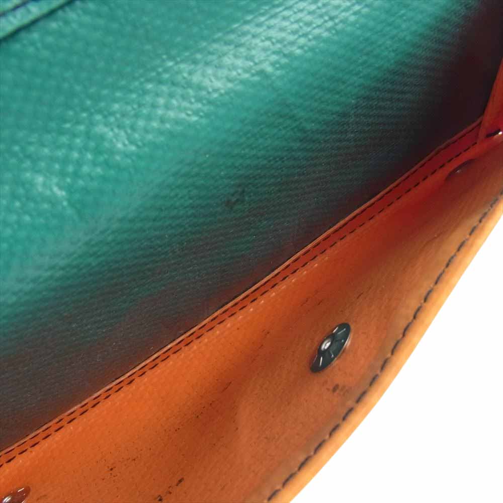 FREITAG フライターグ F555 CAROLINE ロング ウォレット 長財布 グリーン系【中古】