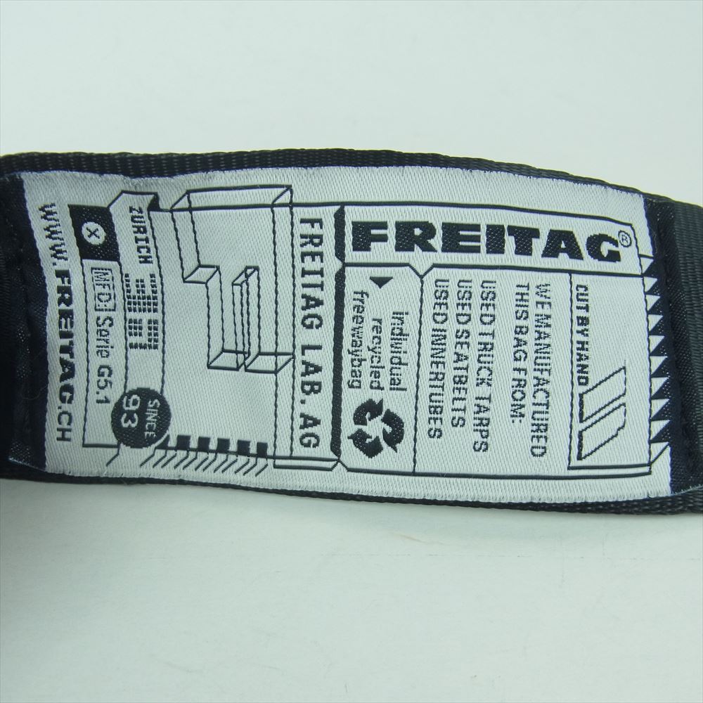 FREITAG フライターグ F41 HAWAII FIVE-O  ショルダー メッセンジャー バッグ オフホワイト系 ブルー系 グリーン系【中古】