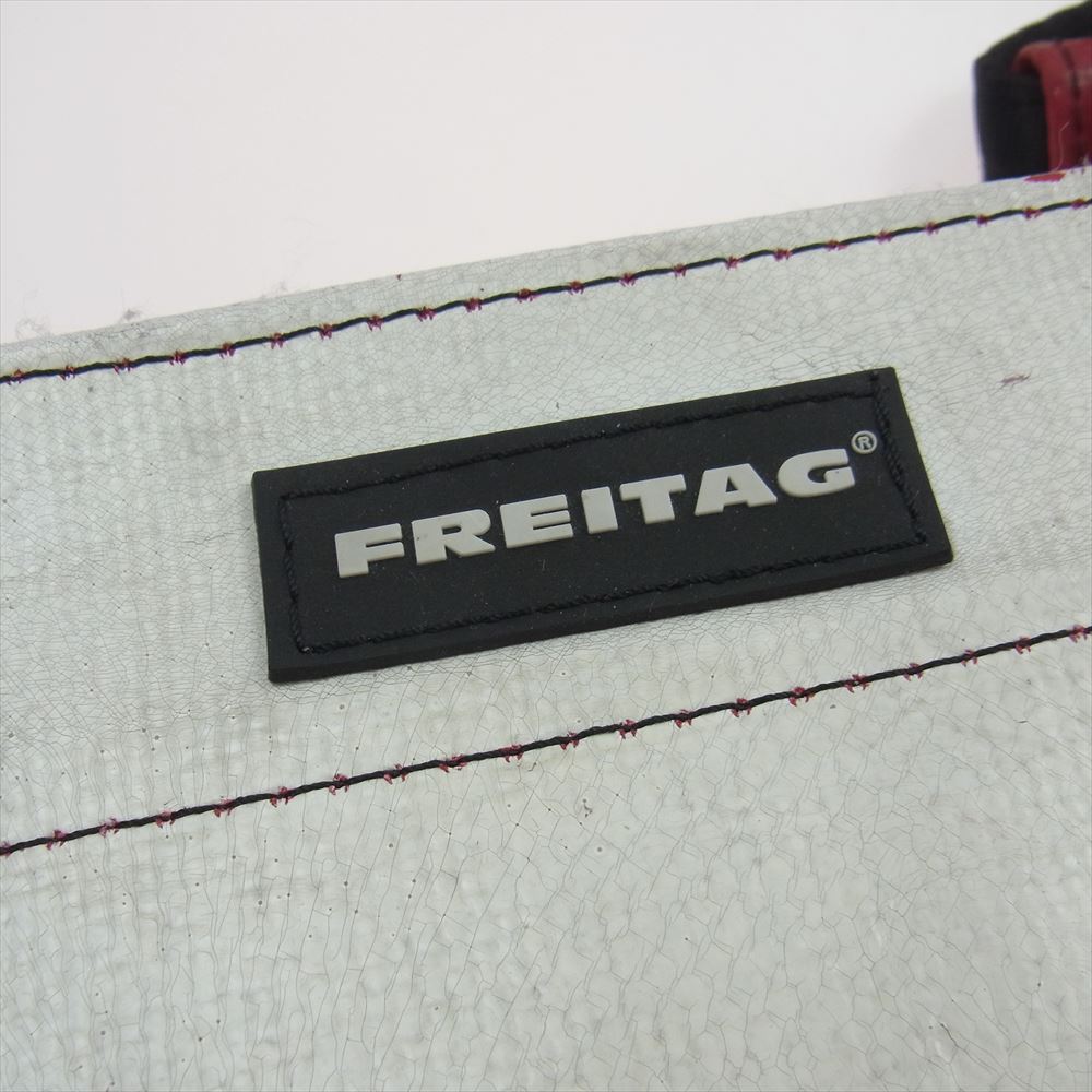 FREITAG フライターグ F551 SALLY 2way ショルダーバッグ トートバッグ オフホワイト系 レッド系【中古】