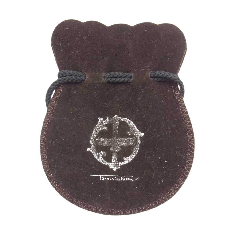 TARO WASHIMI ワシミタロウ 鷲見太郎 ギャランティ付属 金巻きフェザー M 01 ペンダントトップ シルバー系【中古】