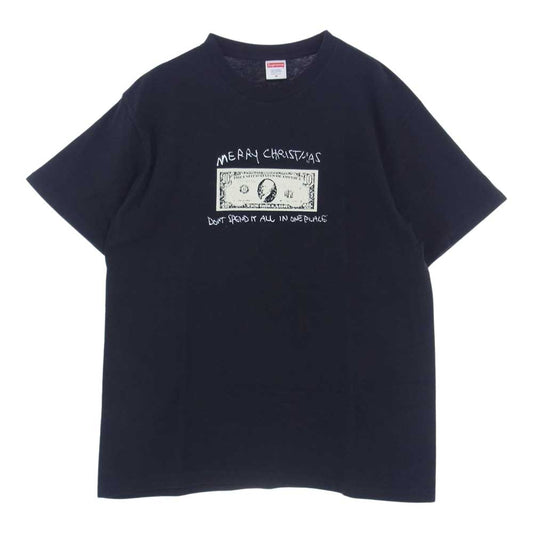 Supreme シュプリーム 21AW Spend It Tee スペンド イット 半袖 Tシャツ ブラック系 M【中古】