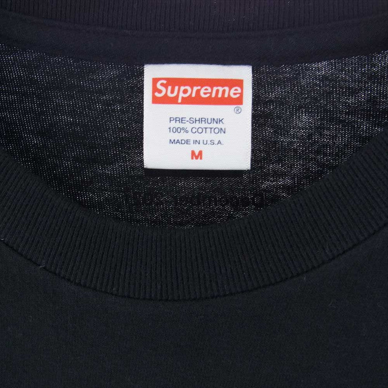 Supreme シュプリーム 21AW Spend It Tee スペンド イット 半袖 Tシャツ ブラック系 M【中古】