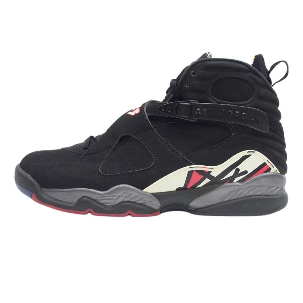 NIKE ナイキ 305381-061 Air Jordan 8 Retro Playoffs 2013 エアジョーダン8 レトロ プレイオフ ハイカットスニーカー ブラック系 29cm【中古】