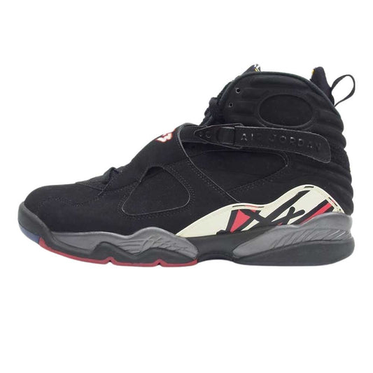 NIKE ナイキ 305381-061 Air Jordan 8 Retro Playoffs 2013 エアジョーダン8 レトロ プレイオフ ハイカットスニーカー ブラック系 29cm【中古】