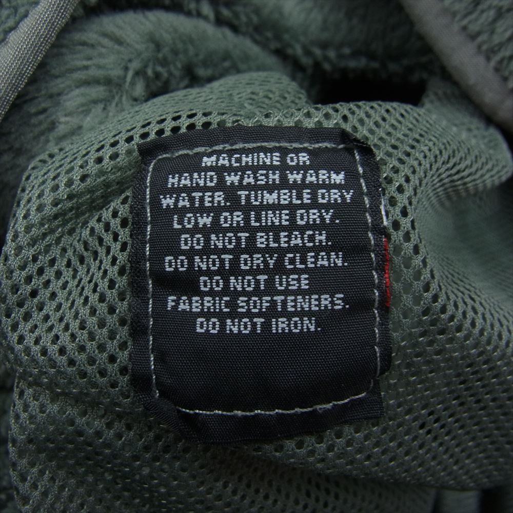 米軍実物 08年製 PECKHAM INC 社製 ECWCS GEN3 LEVEL3 エクワックス ポーラテック ミリタリー フリースジャケット カーキ系 S【中古】