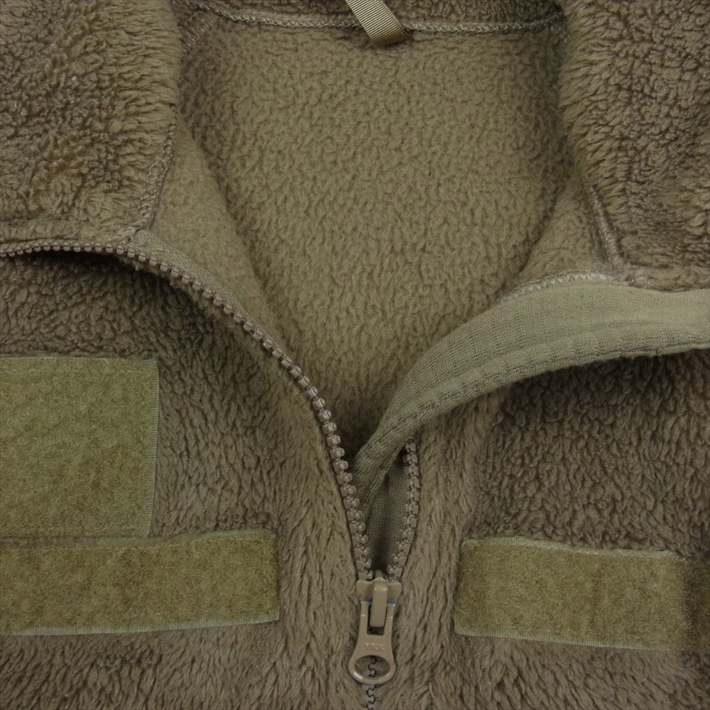 08年製 PECKHAM INC 社製 ECWCS GEN3 LEVEL3 エクワックス ポーラテック ミリタリー フリースジャケット コヨーテ ベージュ系 S【中古】