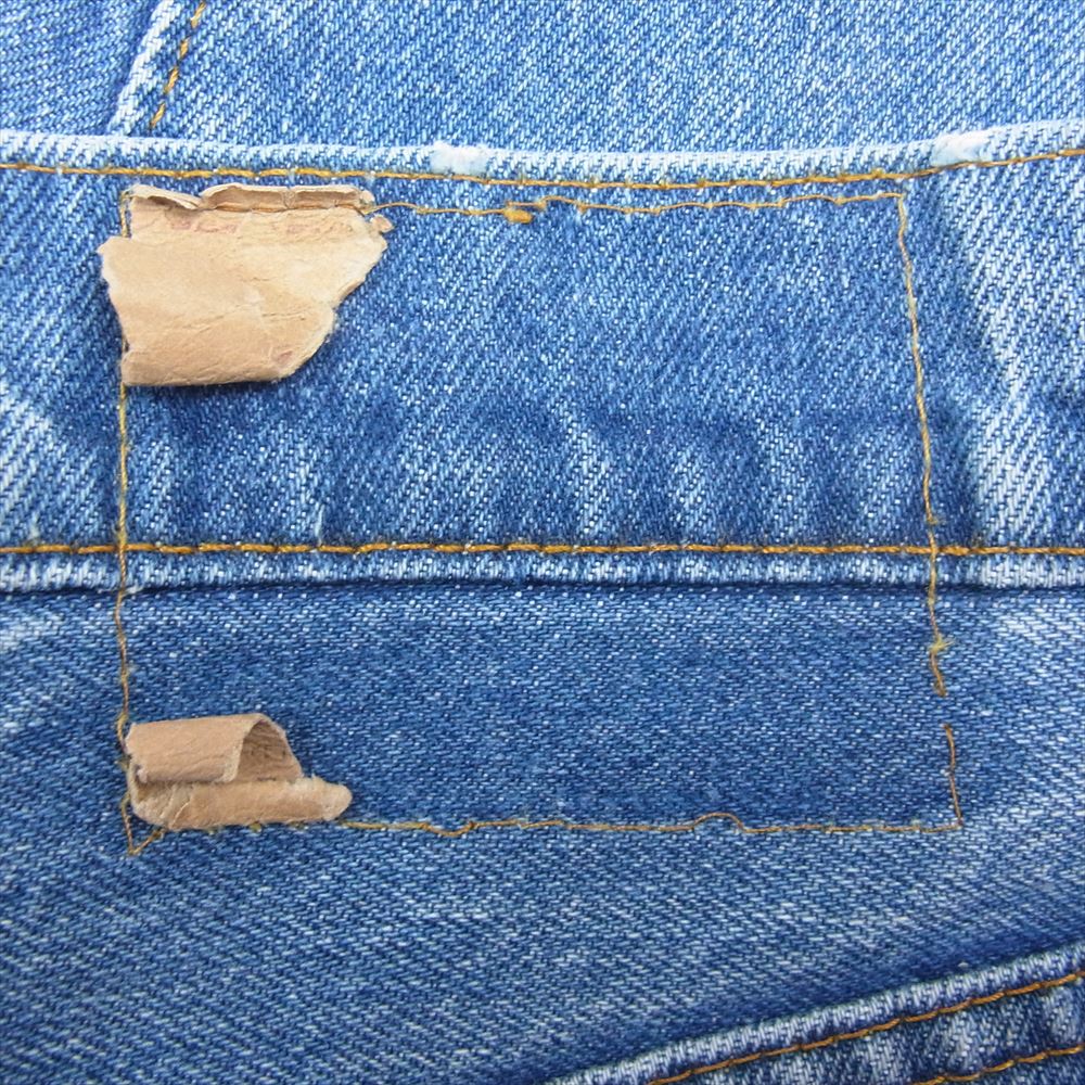 Levi's リーバイス ヴィンテージ 80s 505 スモールe ボタン裏650 デニム パンツ インディゴブルー系【中古】