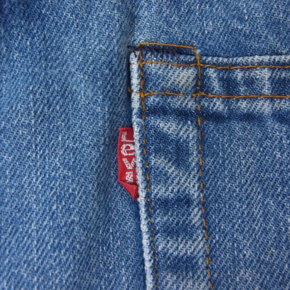 Levi's リーバイス ヴィンテージ 80s 505 スモールe ボタン裏650 デニム パンツ インディゴブルー系【中古】
