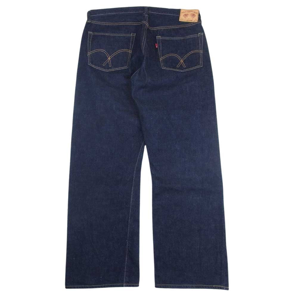 FULLCOUNT フルカウント 1101-30ANV 30th ANNIVERSARY MODEL 30周年 限定 13.7oz デニム パンツ ジーンズ インディゴブルー系 35【美品】【中古】