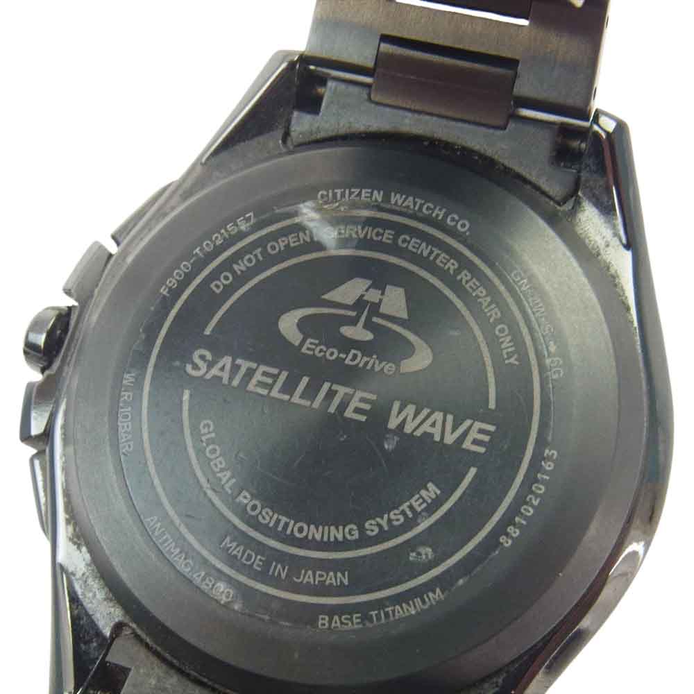 CITIZEN シチズン CC9017-59E ATTESA アテッサ エコドライブ ソーラー 腕時計 ウォッチ ブラック系【中古】