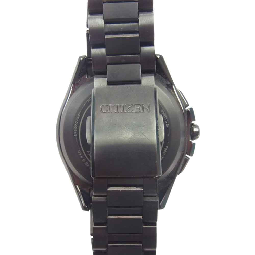 CITIZEN シチズン CC9017-59E ATTESA アテッサ エコドライブ ソーラー 腕時計 ウォッチ ブラック系【中古】