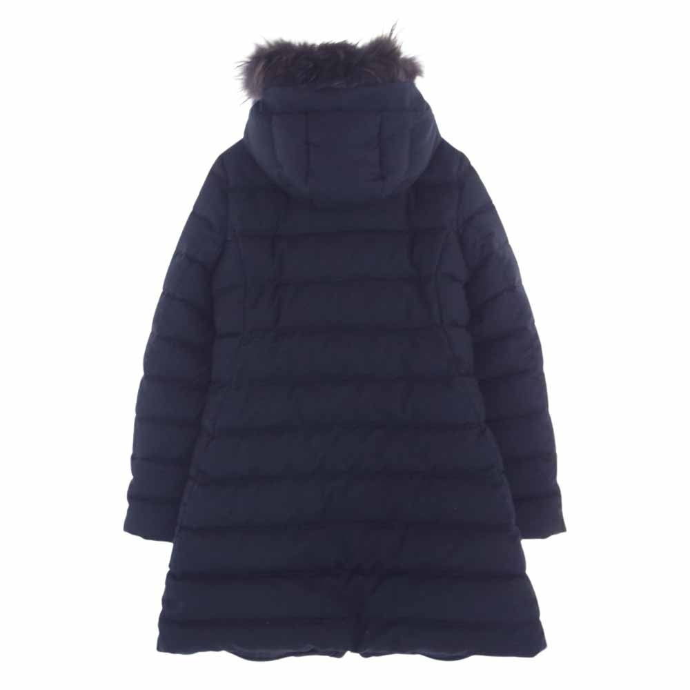 TATRAS タトラス LTA20A4571　 国内正規品 LAVIANA ラビアナ ファー ダウン コート  ネイビー系 03【中古】