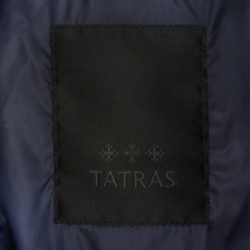 TATRAS タトラス LTA20A4571　 国内正規品 LAVIANA ラビアナ ファー ダウン コート  ネイビー系 03【中古】