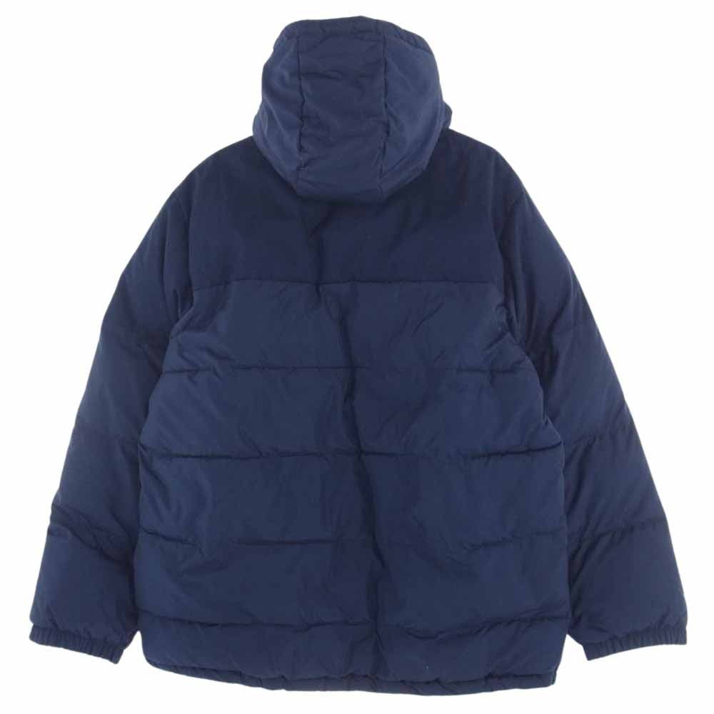 adidas アディダス 中綿 フード付 ジャケット ネイビー系 M【中古】