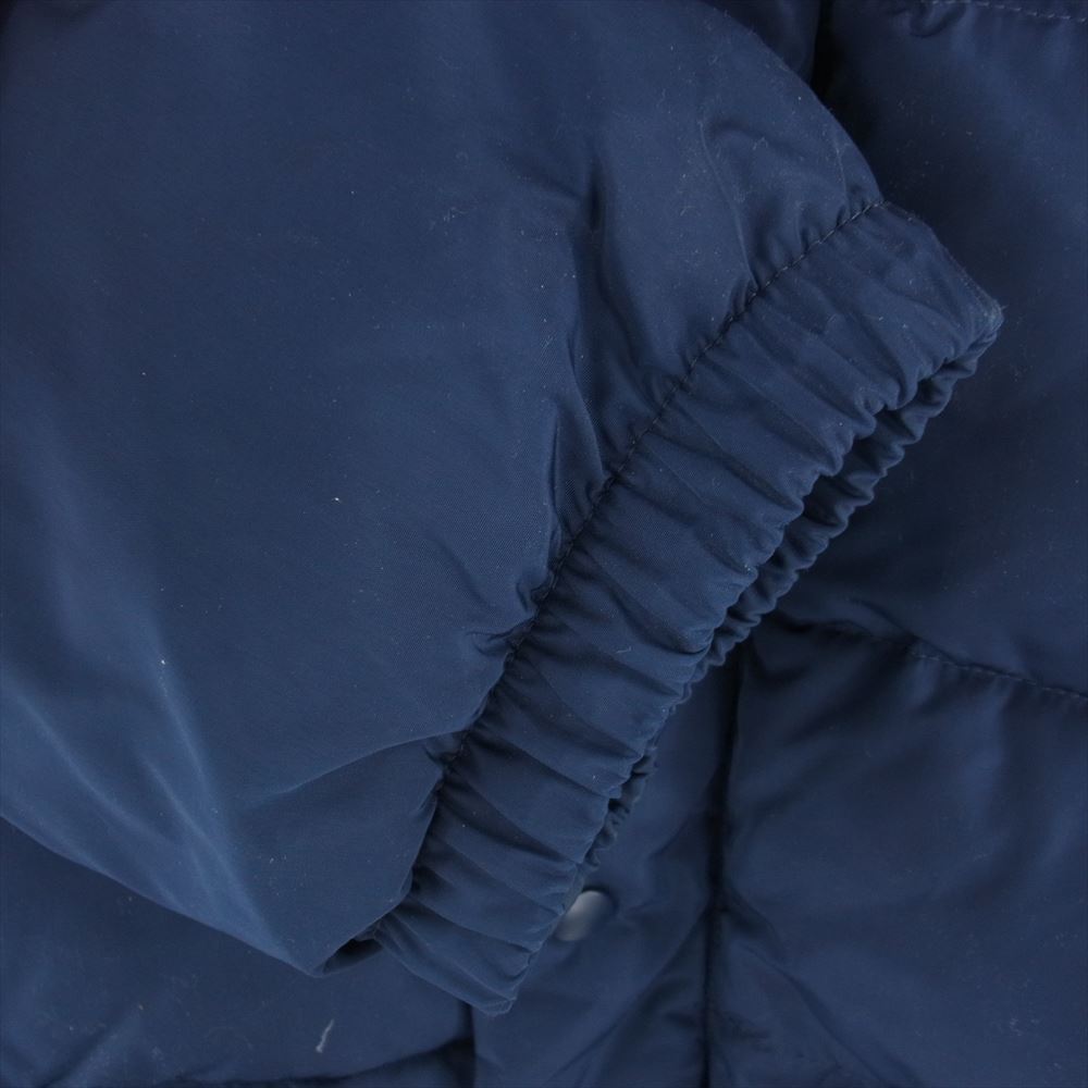 adidas アディダス 中綿 フード付 ジャケット ネイビー系 M【中古】