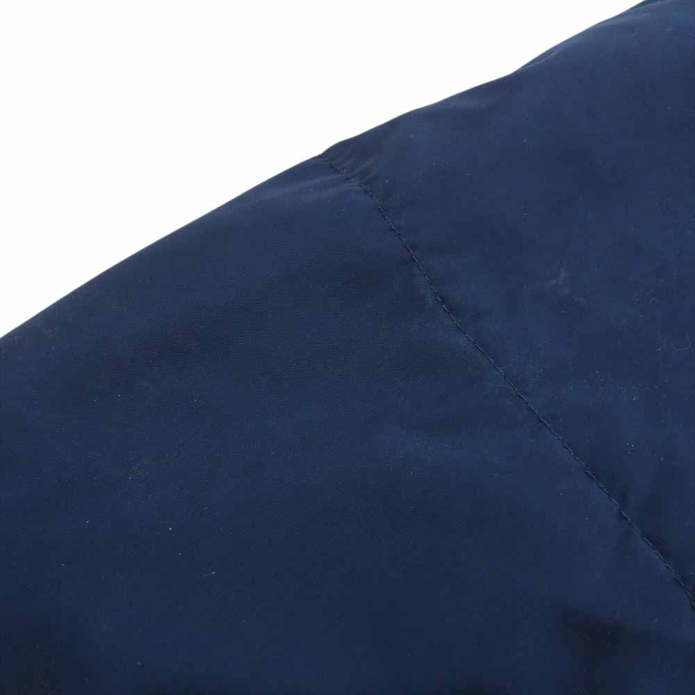 adidas アディダス 中綿 フード付 ジャケット ネイビー系 M【中古】