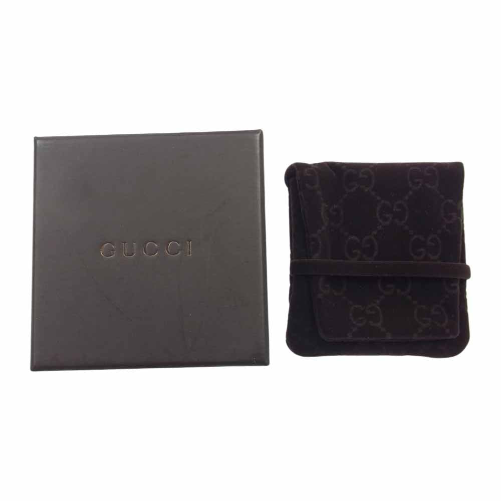 GUCCI グッチ Gロゴ シグネチャー Gモチーフ リング シルバー系 11.5号【中古】