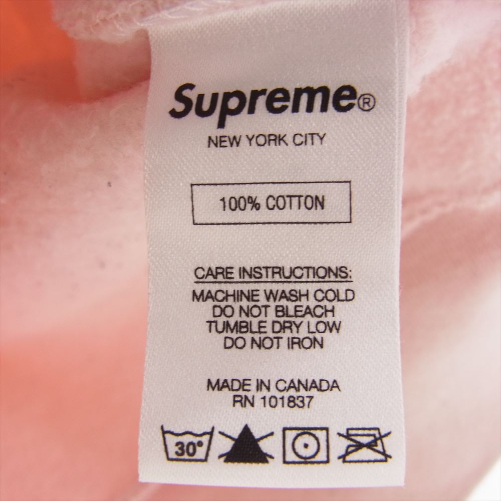 Supreme シュプリーム 17AW × MARK GONZALES マークゴンザレス Gonz Ramm Zip Up Sweatshirt Pink ジップアップ スウェットシャツ ピンク系 M【中古】