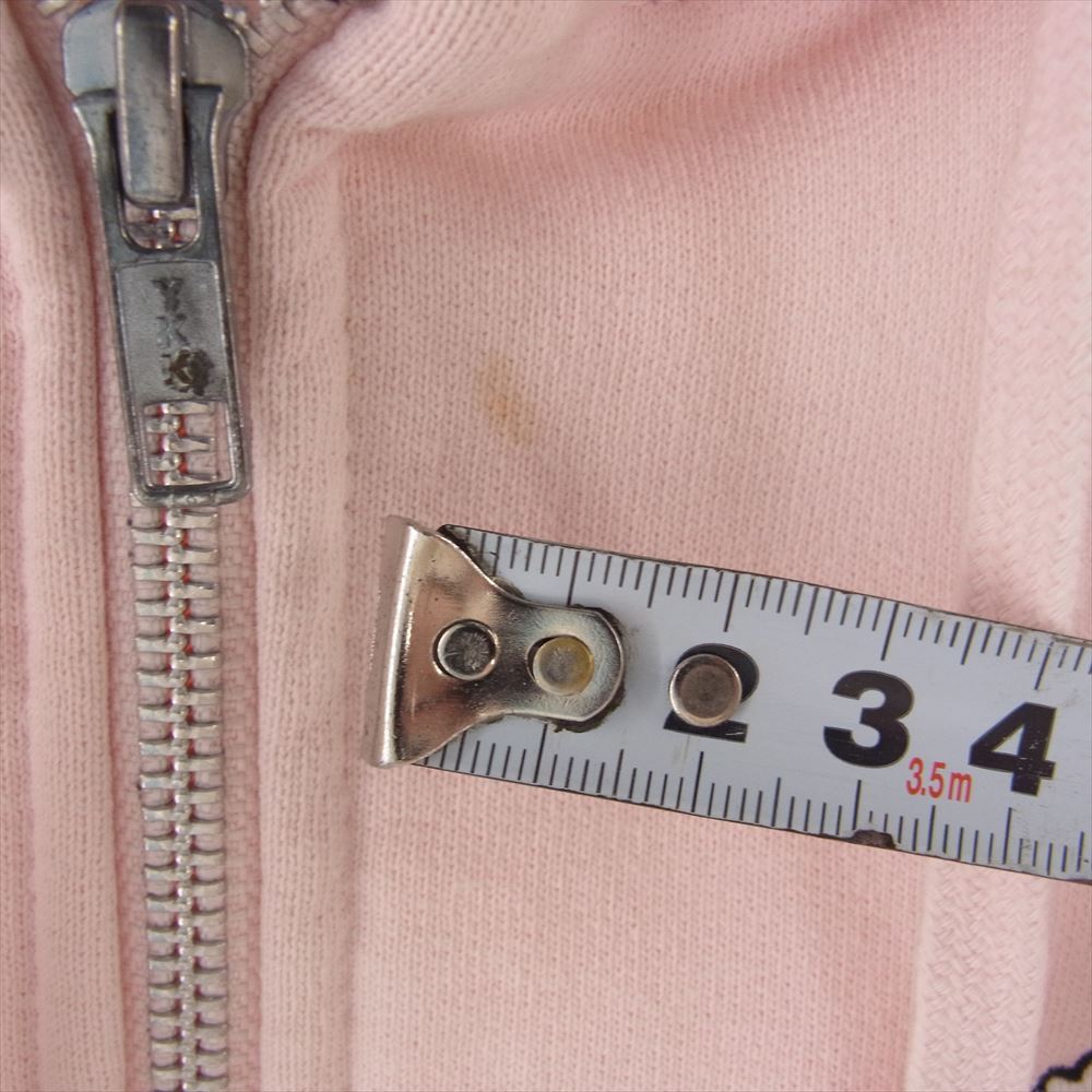Supreme シュプリーム 17AW × MARK GONZALES マークゴンザレス Gonz Ramm Zip Up Sweatshirt Pink ジップアップ スウェットシャツ ピンク系 M【中古】
