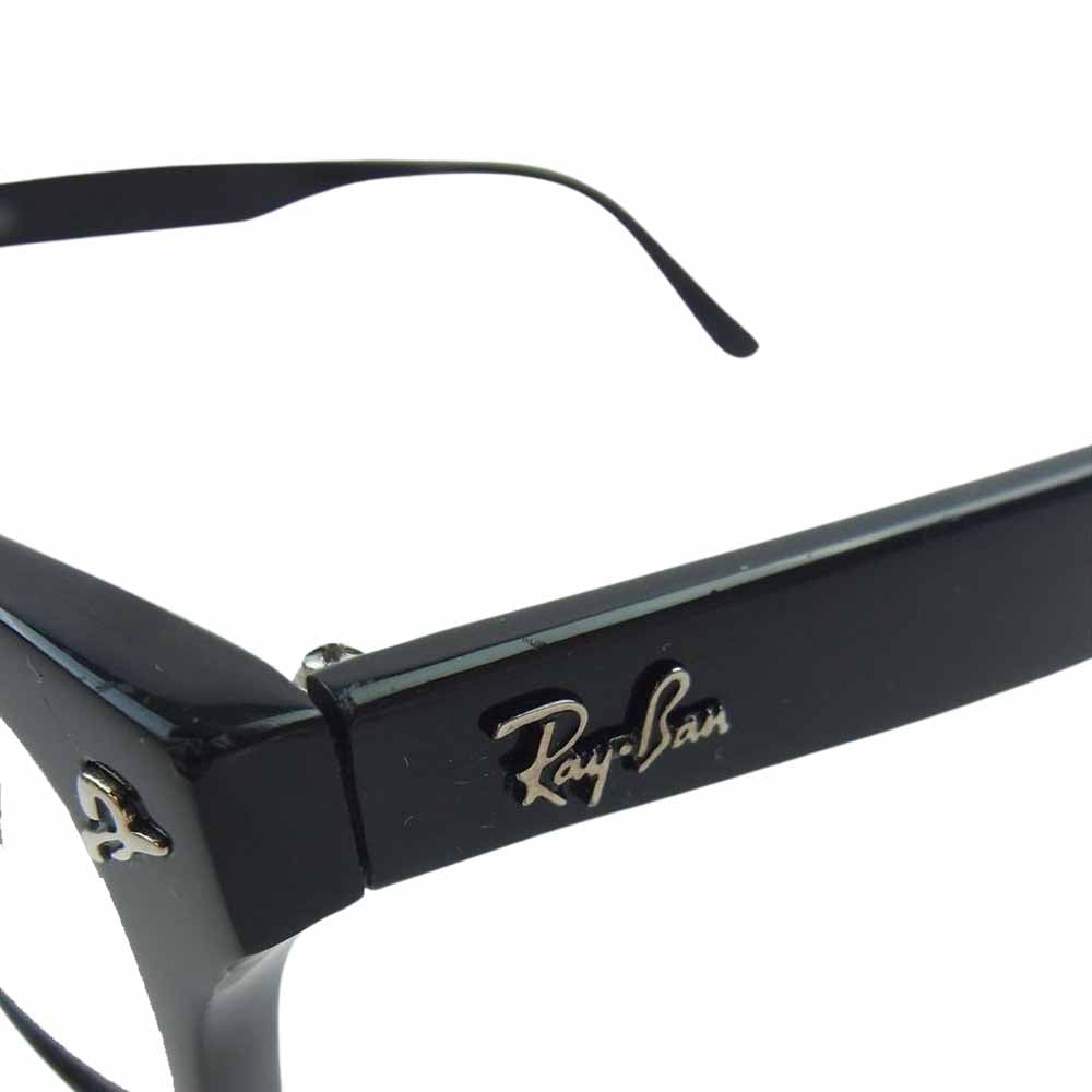 Ray-Ban レイバン RB5158 2000 眼鏡 サングラス アイウェア ブラック系 52□18　145【中古】