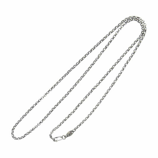 CHROME HEARTS クロムハーツ（原本無） NECKCHAIN ロール チェーン シルバー系【中古】