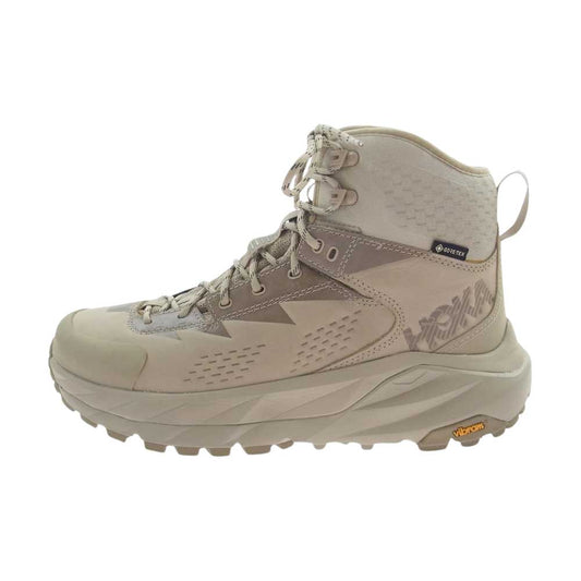 HOKA ONE ONE ホカ オネオネ 1112030 M KAHA GTX トレッキング シューズ スニーカー ベージュ系 US8.5【中古】