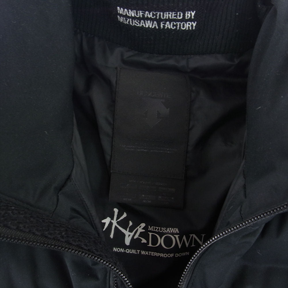 DESCENTE デサント DALT3272 フード欠品 ANCHOR 水沢ダウン ANCHOR アンカー ダウン ジャケット ブラック系 L【中古】